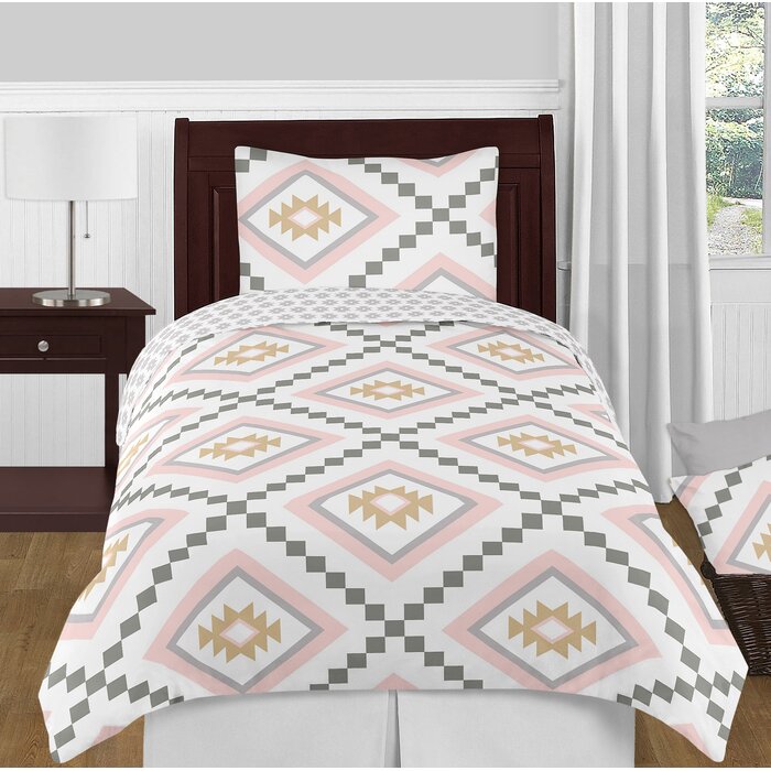 Sweet Jojo Designs Aztec Twin Reversible Comforter Set Wayfair   Aztec Twin Reversible Comforter Set 